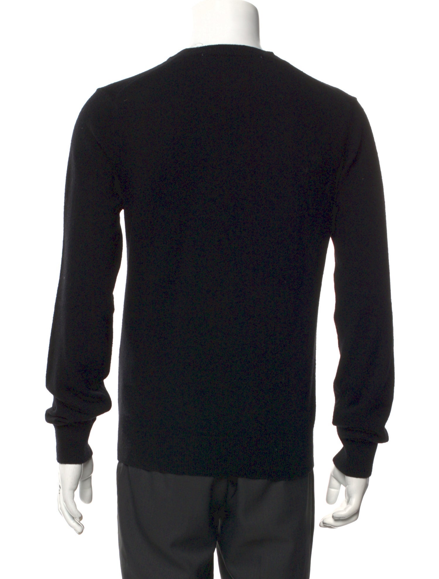 Comme des Garçons Play Wool V-Neck Pullover